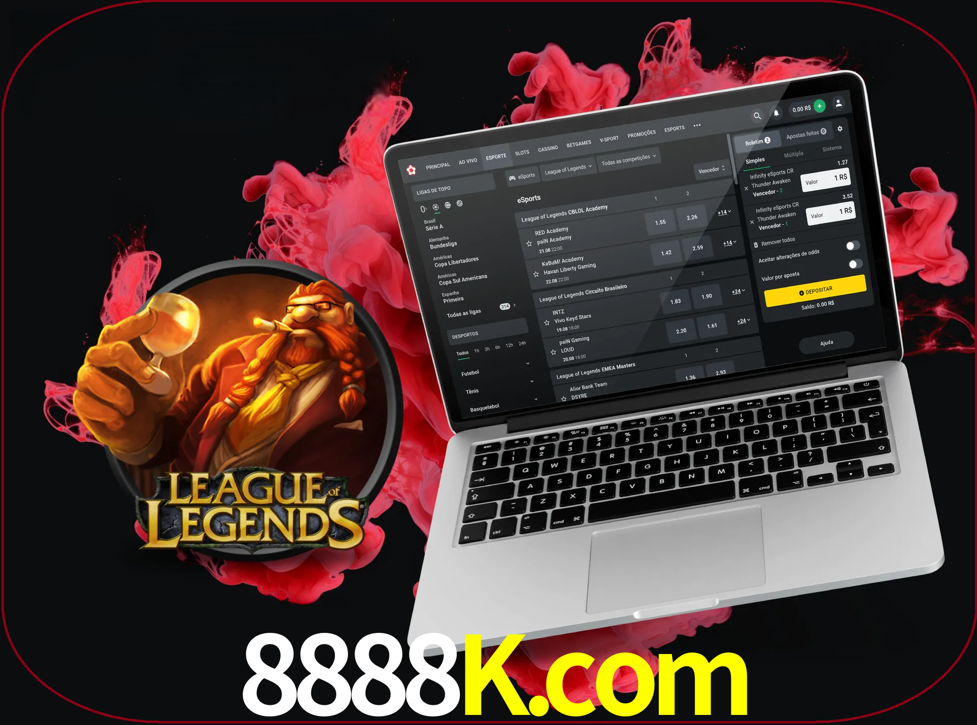 Se é um fã deste jogo, muitos torneios fantásticos que o vão surpreender estão disponíveis no 8888k.